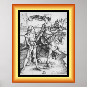 Poster A Senhora Em Horseback E O Lansquenet ~ * ~