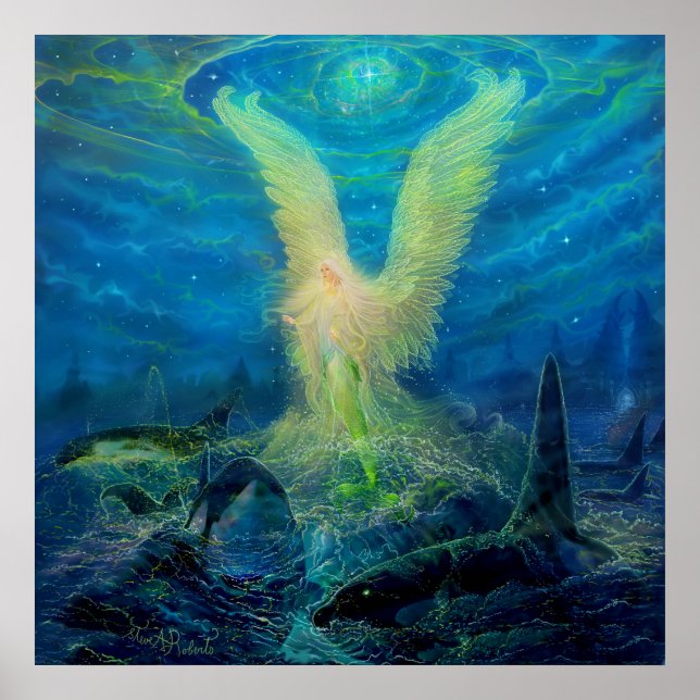 Poster A Sereia Angel Princess (Frente)