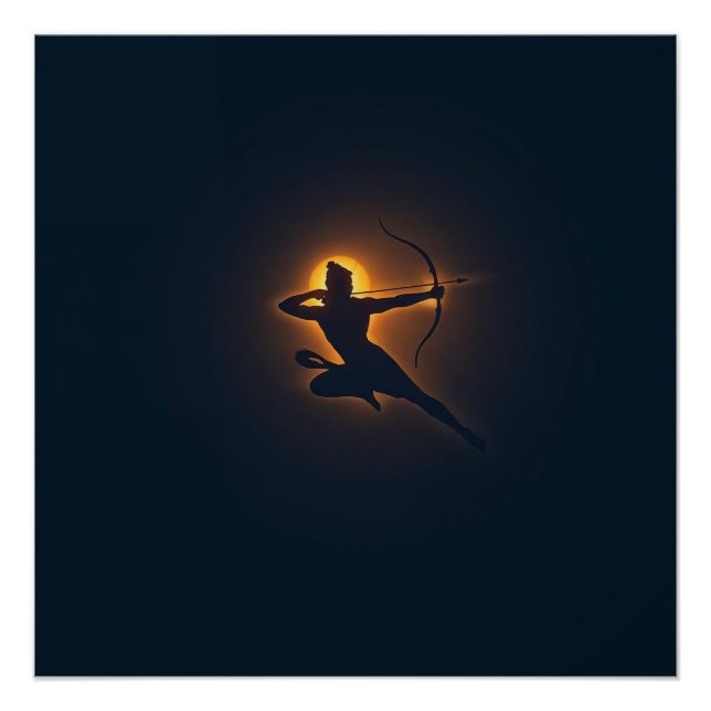 Pôster A Seta Divina da Vitória (Frente)