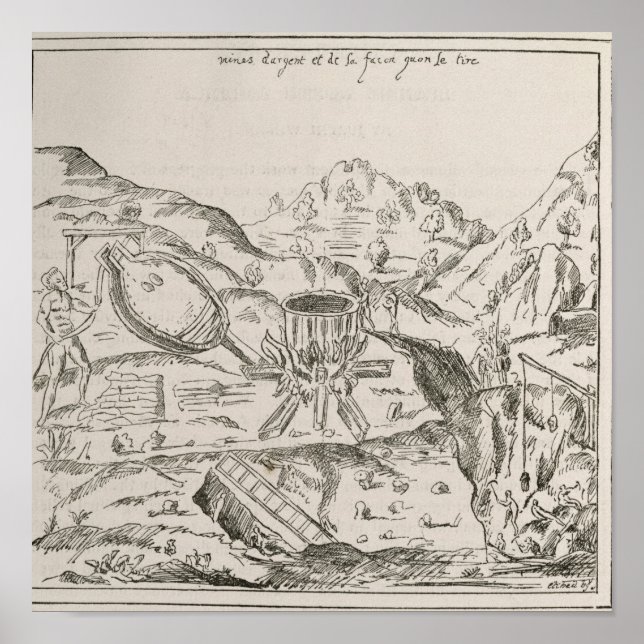 Pôster A Silver Mine' (Frente)