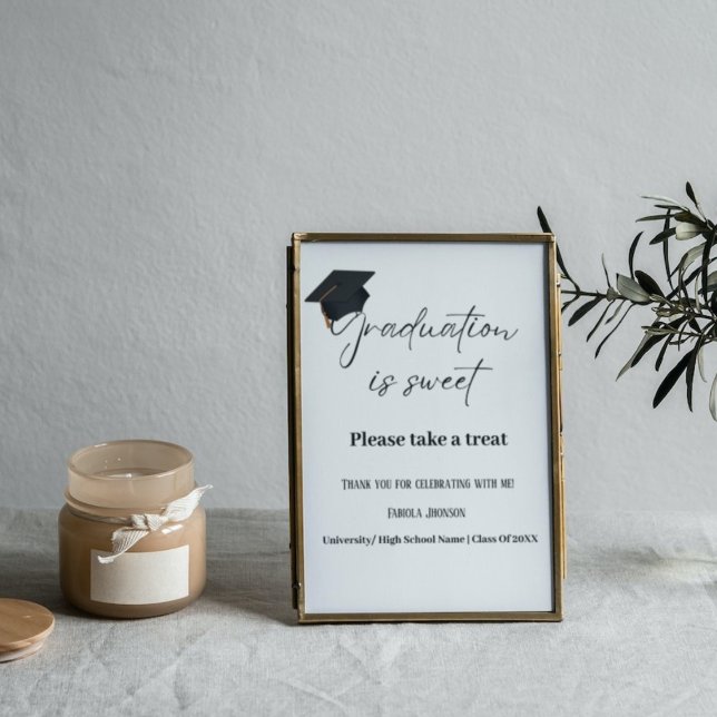 Poster A sinalização de festa de formatura é uma festa do (Criador carregado)