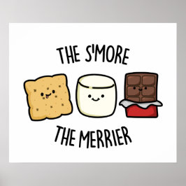 Poster A Smore, a Merrier Engraçada, Smore Pun
