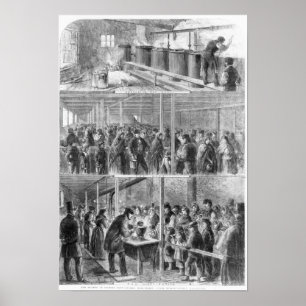 Pôster A sociedade da cozinha de sopa dos amigos