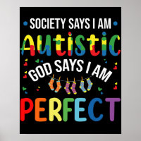 A sociedade diz que sou autista, Deus diz que sou