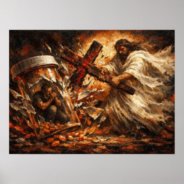 Poster A Solução: Arte de Recuperação de Divino Avanço (Frente)
