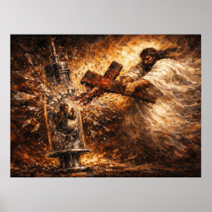 Poster A Solução: Arte de Resgate da Seringa Divina