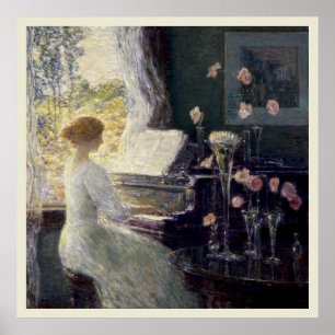 Poster A Sonata de Frederick Childe Hassam