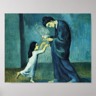 Poster A Sopa (La Soupe) de Pablo Picasso