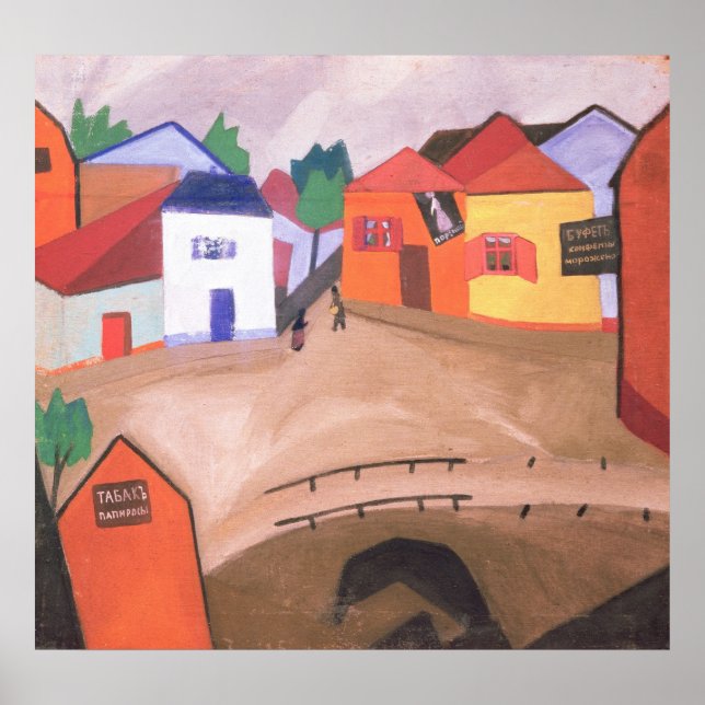 Pôster A Street, 1910 (Frente)