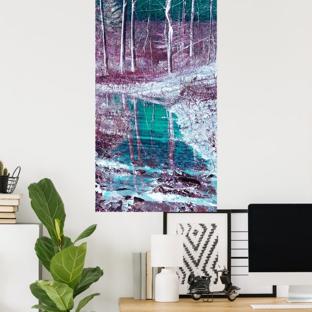 Poster À Sua Imagem B (Escritório em casa)