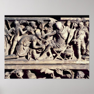 Poster A submissão de um bárbaro a um romano