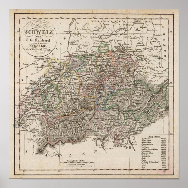 Pôster a SUIÇA (Frente)