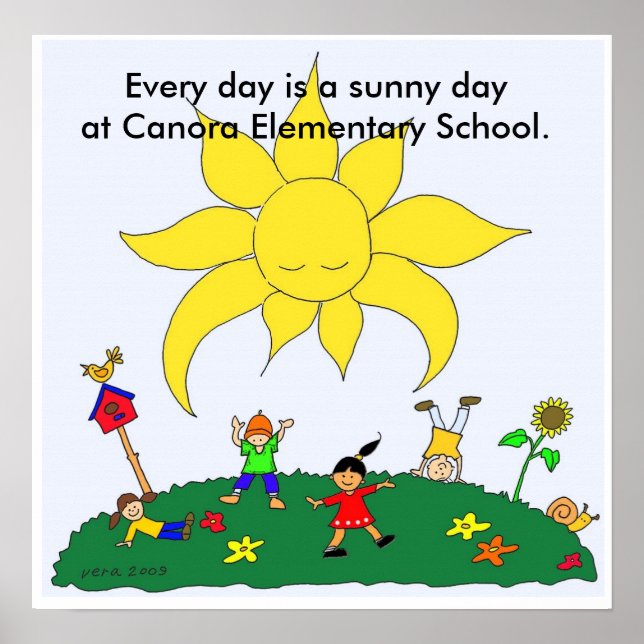 Poster A Sunny Day Every Day (Frente)