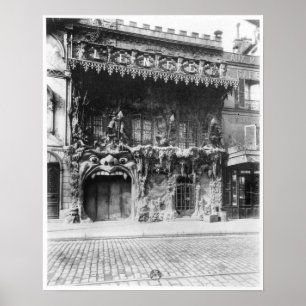 Poster A taberna de "l'Enfer" em Paris