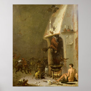 Pôster A taberna de uma bruxa