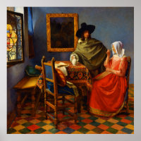 A taça de vinho de Johannes Vermeer