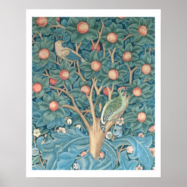 Pôster A tapeçaria do Pica-Pau, detalhes dos pica-pau (Frente)