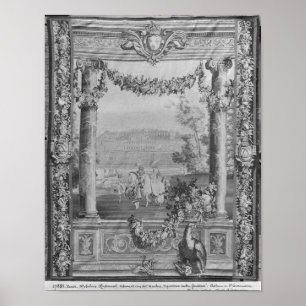 Poster A tapeçaria dos meses ou das residências reais