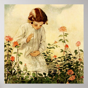 Poster A Teia de Aranha por Jessie Willcox Smith