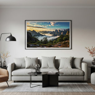 Poster A Teia Sobre Montanhas