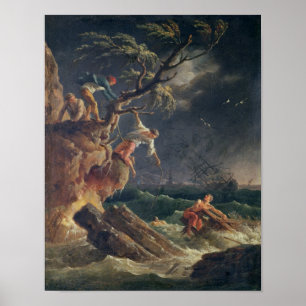 Pôster A tempestade, c.1762