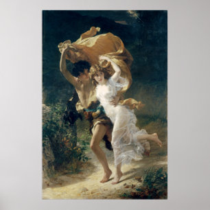 Pôster A Tempestade de Pierre Auguste Cot
