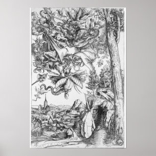 Pôster A tentação de St Anthony, 1506