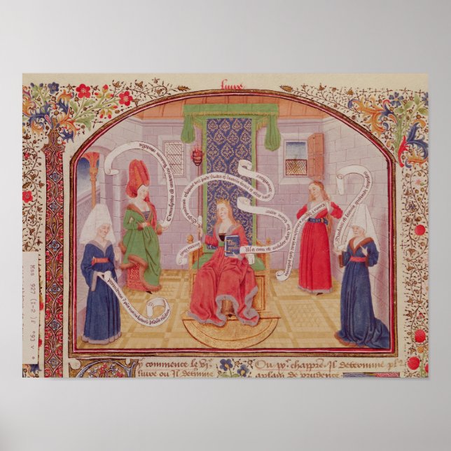 Pôster A Teoria das Virtudes Intelectual (Frente)