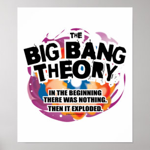 Poster A teoria de Big Bang
