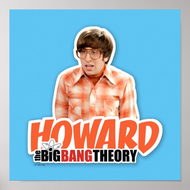 Poster A Teoria do Big Bang | Howard (Frente)
