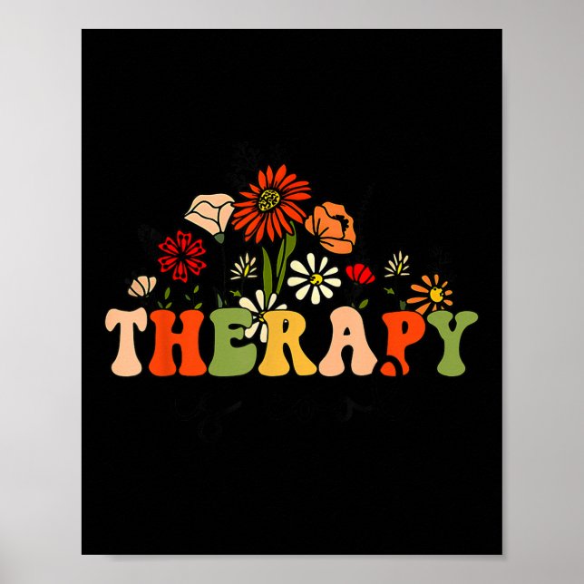 Poster A Terapêutica Retroativa Com Groovy Está Conscient (Frente)