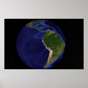 Pôster A terra de mármore azul 8 da próxima geração