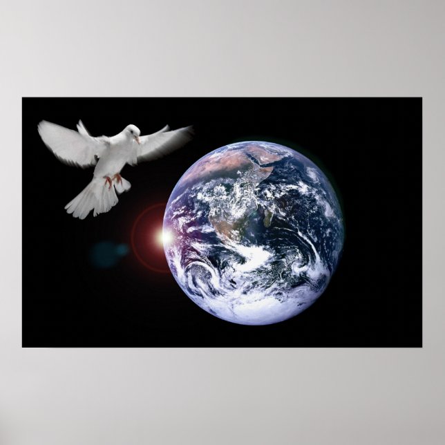 Pôster A Terra é a tela de arte dos Lordes (Frente)