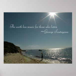 Pôster A terra tem a música para aquelas que escutam