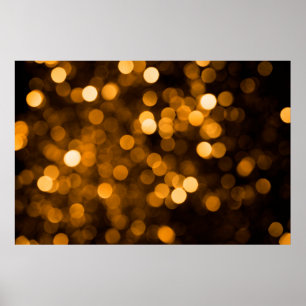 Poster A textura do bokeh acende cor clara