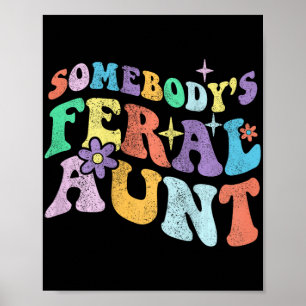 Poster A tia Feral de Alguém Engraçado nas Mães Traseiras