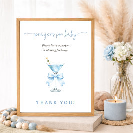 Poster A Tini One Chic Bow Baby Shower Prayers for Baby