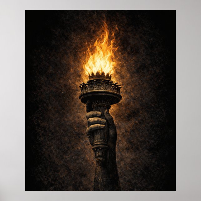 POSTER A TOCHA AINDA ARDE (Frente)