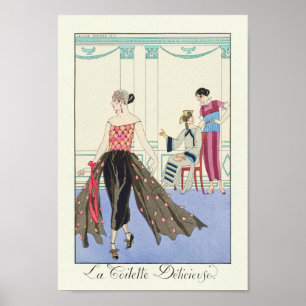 Poster A Toilette Délicieuse (1922) por Barbier