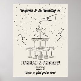 Poster A torre campeã de casamento de Hannah