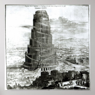 Poster A Torre de Babel, 1679