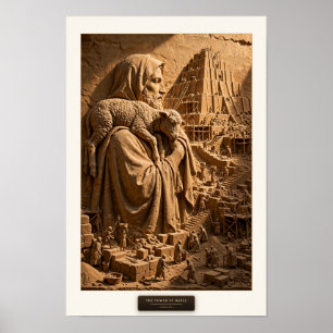 Poster A TORRE DE BABEL - Gênesis 11:4 (Limpo)