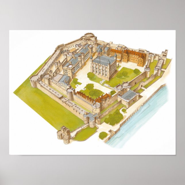 Pôster A Torre de Londres. Londres (Frente)