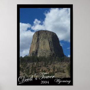 Pôster A torre do diabo, Wyoming
