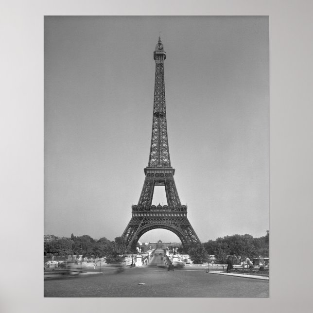 Poster A torre Eiffel, 1887-89 (Frente)