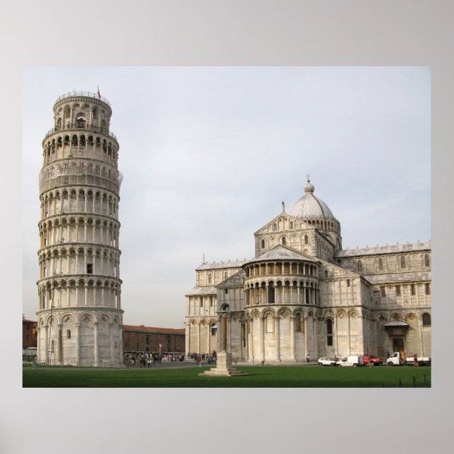 Pôster A Torre Mentira de Pisa (Frente)