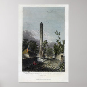 Poster A torre redonda de Clondalkin
