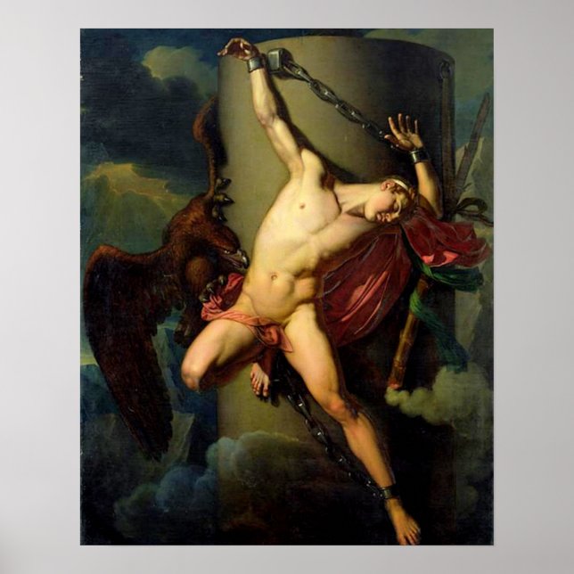 Poster A Tortura de Prometeu (Frente)