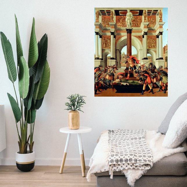 Poster A Tragédia de Lucretia de Sandro Botticelli (Criador carregado)