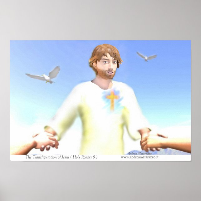 Poster A Transfiguração de Jesus (Frente)